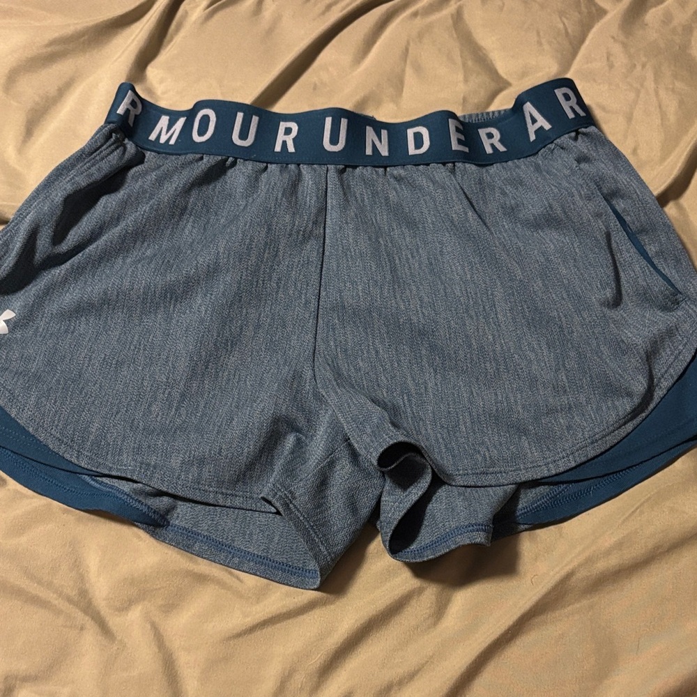 Under Armour Women's Athletic Blue Shorts